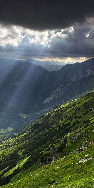Majestic Mountain Landscape Phone Wallpaper: Nature's Beauty Unveiled