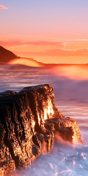 Beautiful Lighthouse Against a Vibrant Sunset