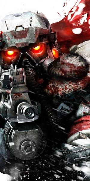 Epic Killzone 2 4K Phone Wallpaper Featuring Iconic Characters and Action
