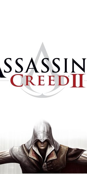 Assassin's Creed II Mobile Wallpaper Featuring Epic Character