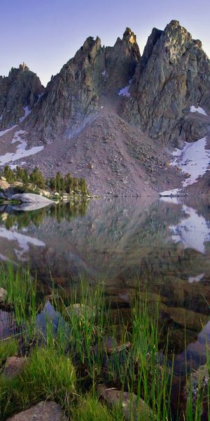 Phone wallpaper: Landscape, Mountains, Lakes free download