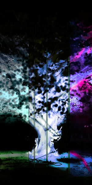Vibrant Artistic Tree Wallpaper for Mobile