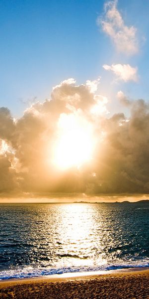 Phone wallpaper: Beach, Earth free download