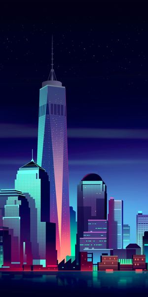 Phone wallpaper: Cities, City, Skyscraper, Cityscape, New York, Man Made free download