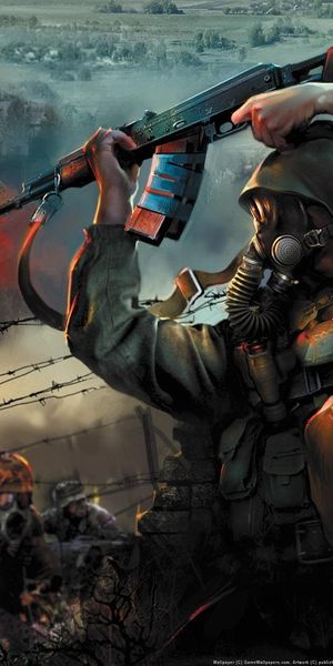 Intense S.T.A.L.K.E.R. Action Wallpaper for Mobile Phones