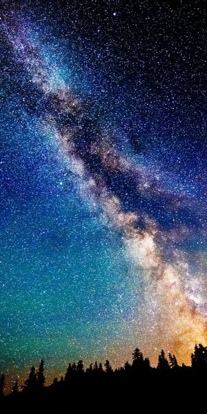 Captivating Milky Way Over a Starry Night Sky