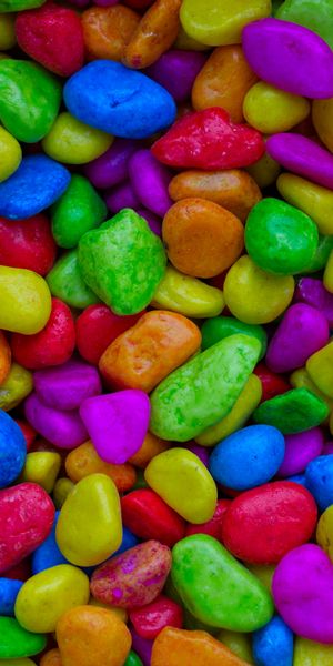 Colorful Multicolored Stones Background for Phone Wallpaper