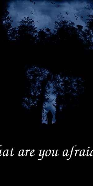 What Are You Afraid Of? Dark Forest Mobile Wallpaper