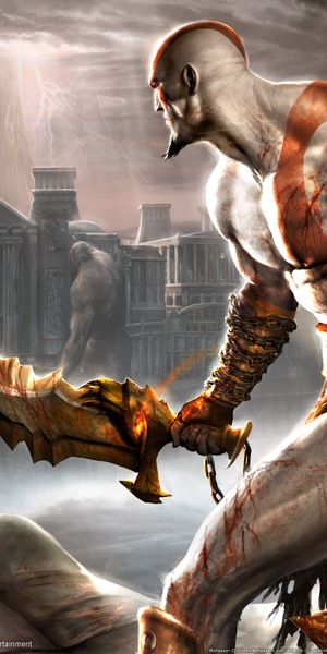 Kratos from God of War: Epic Mobile Wallpaper