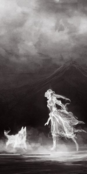 Phone wallpaper: Fantasy, Dark, Women, Spirit free download