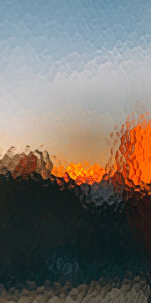 Beautiful Glass Texture with Smooth Irregularities