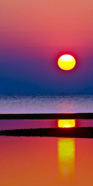 Breathtaking Sunset over the Sea