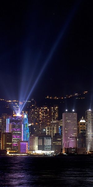 Phone wallpaper: Hong Kong, Cities, Man Made free download