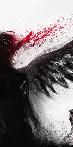 Dark Angel Wallpaper: A Captivating Blend of Shadows and Wings