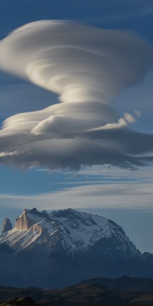 Phone wallpaper: Mountains, Mountain, Earth, Cloud, Chile, Patagonia, Torres Del Paine, Torres Del P