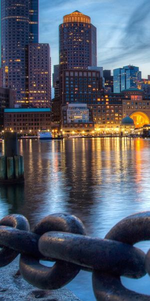 Phone wallpaper: Cities, Hdr, Boston, Man Made free download
