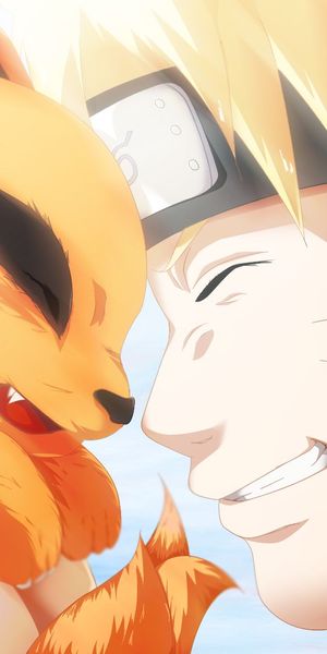 Kurama and Naruto Uzumaki: A Heartwarming Anime Moment