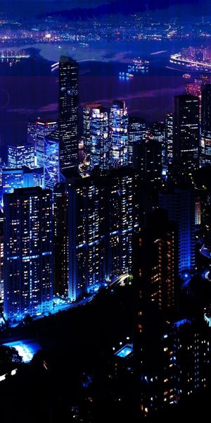 Phone wallpaper: Victoria Harbour, Hong Kong, Cities, Man Made, City free download