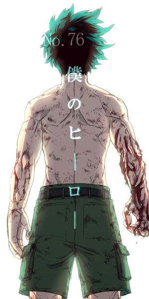 Izuku Midoriya - My Hero Academia Green Hair Wallpaper