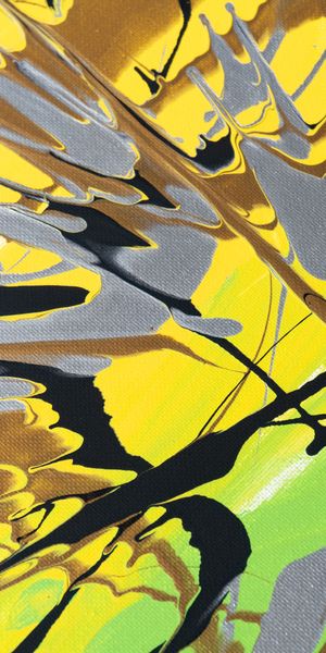 Dynamic Abstract Paint Wallpaper for iPhone: A Splash of Color and Style