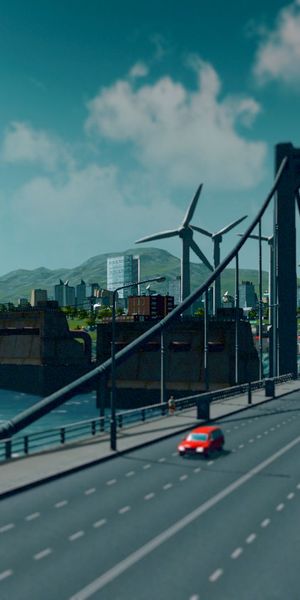 Phone wallpaper: Cities: Skylines, Cities, Video Game free download