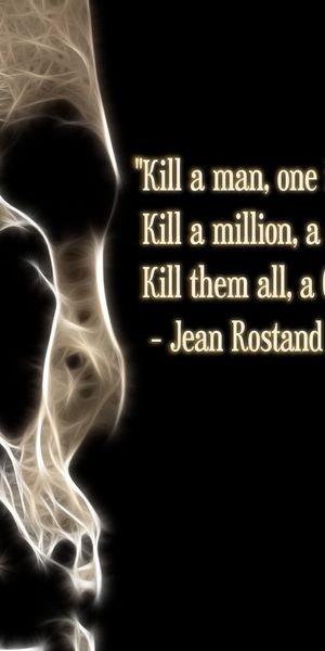 Dark Skull Wallpaper with Haunting Quote