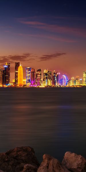Phone wallpaper: Doha, Cities, Man Made free download