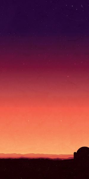 Pretty Sunset Over Tatooine with Luke Skywalker - Star Wars Theme