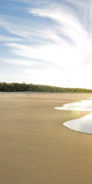 Phone wallpaper: Sun, Beach, Water, Earth, Sky free download