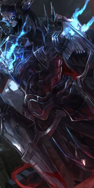 King Hassan from Fate/Grand Order - Epic Night Scene Wallpaper