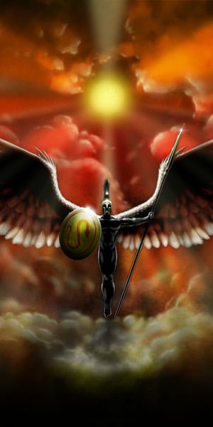 Phone wallpaper: Fantasy, Games, God Of War free download