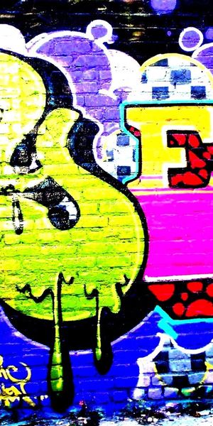 Colorful Graffiti Phone Wallpaper: A Vibrant Blend of Textures and Colors