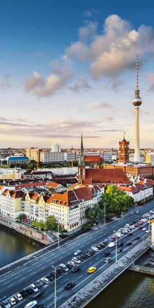Breathtaking Berlin View Over the Canal