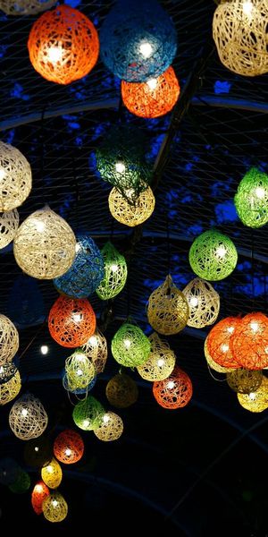 Colorful Lanterns for Your Mobile Wallpaper