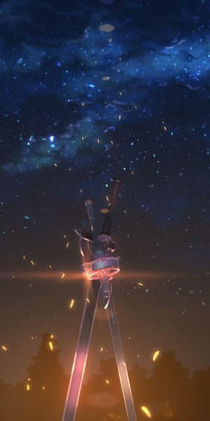 Sword Art Online: Night Sky with Sword and Stars
