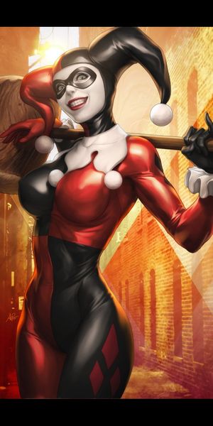 Gotham City Sirens Wallpaper Featuring Catwoman, Poison Ivy, and Harley Quinn