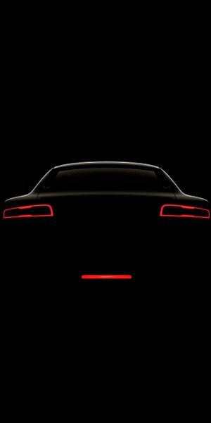 Minimalist Car Wallpaper: A Dark and Striking Design