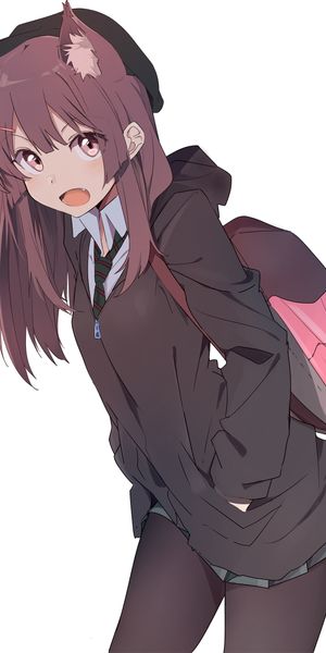 Charming Anime Girl Wallpaper for iPhone - 4K Quality
