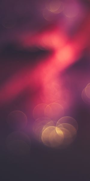 Colorful Abstract Bokeh Wallpaper with Smooth Light Effects