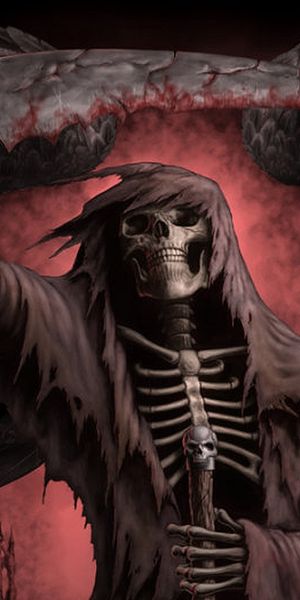 Phone wallpaper: Dark, Grim Reaper free download