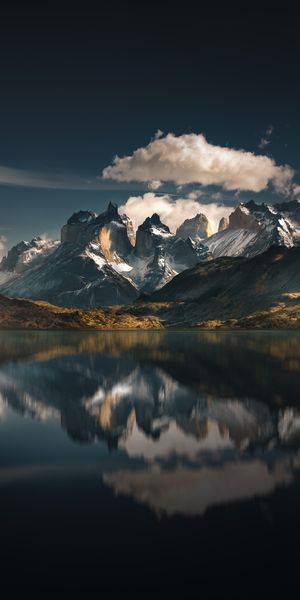 Breathtaking Reflection of Torres del Paine in Chilean Nature