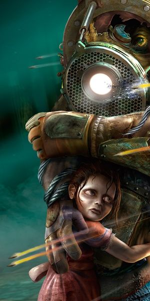 Phone wallpaper: Bioshock, Games free download