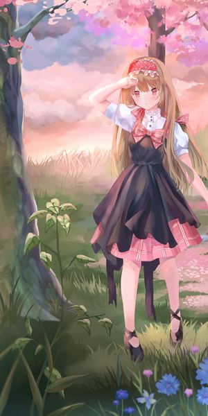 Phone wallpaper: Toy, Art, Anime, Girl free download