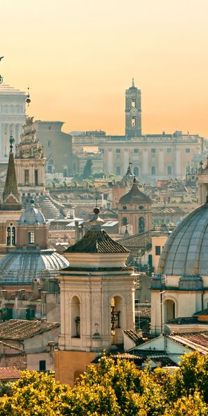 Explore the Beauty of Rome: HD Phone Wallpaper Featuring Iconic Architecture