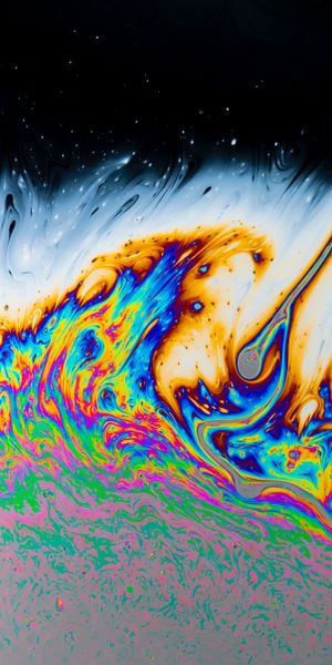 Phone wallpaper: Stains, Motley, Multicolored, Spots, Divorces, Lines, Liquid, Abstract free downloa