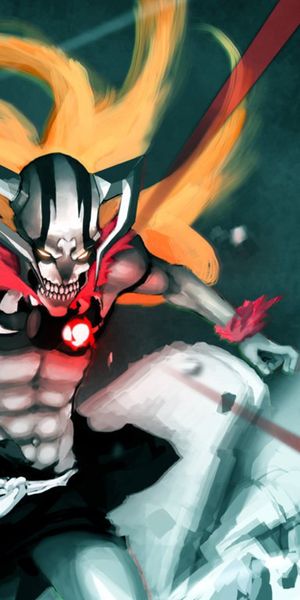 Epic Hollow Ichigo from Bleach - Stunning Anime Wallpaper