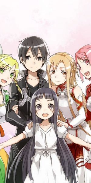 Sword Art Online Character Ensemble Wallpaper