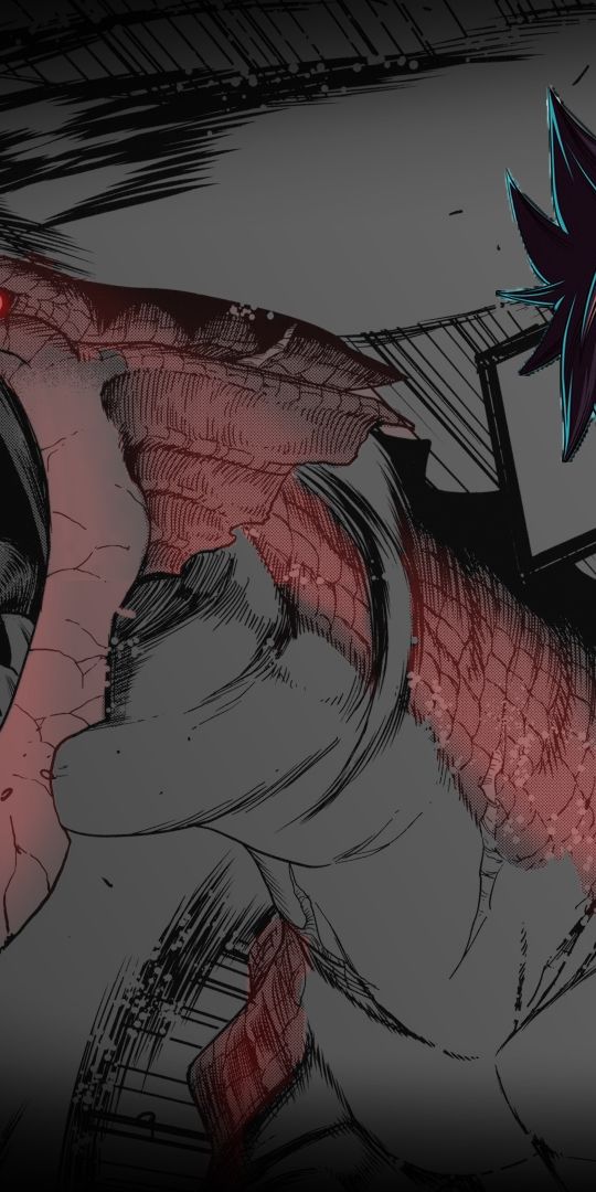 Epic Natsu Dragneel and Igneel Wallpaper from Fairy Tail