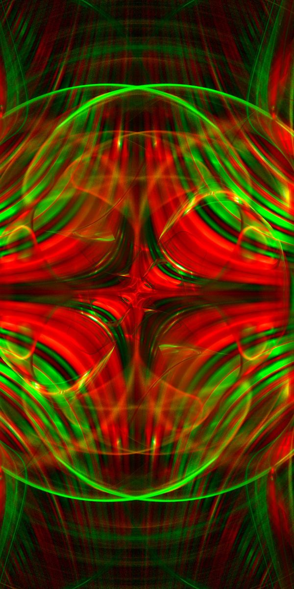 Phone wallpaper: Intricate, Motley, Multicolored, Confused, Lines, Fractal, Abstract free download