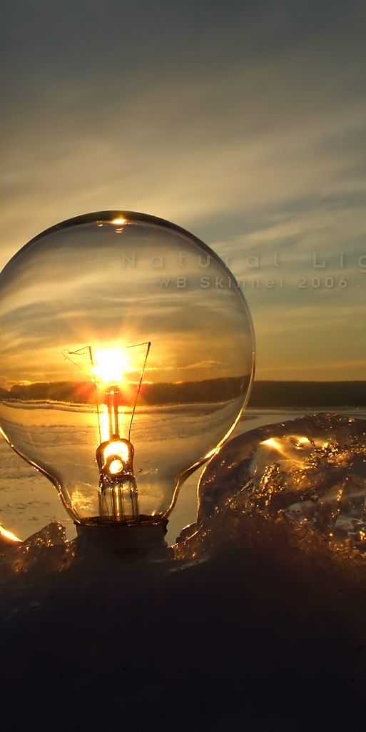 Phone wallpaper: Ice, Beach, Light Bulb, Man Made free download